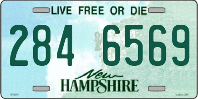 NH license plate 2846569