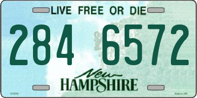 NH license plate 2846572