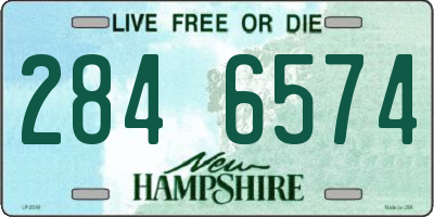 NH license plate 2846574