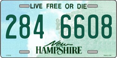 NH license plate 2846608