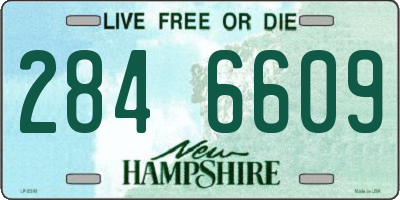 NH license plate 2846609
