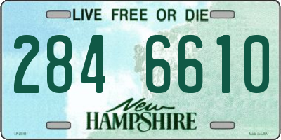 NH license plate 2846610