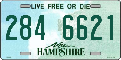 NH license plate 2846621