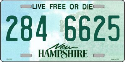 NH license plate 2846625