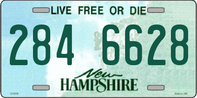 NH license plate 2846628