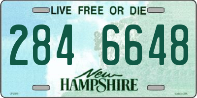 NH license plate 2846648