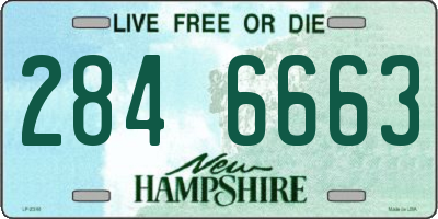 NH license plate 2846663