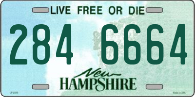 NH license plate 2846664