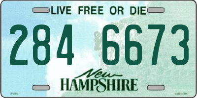 NH license plate 2846673