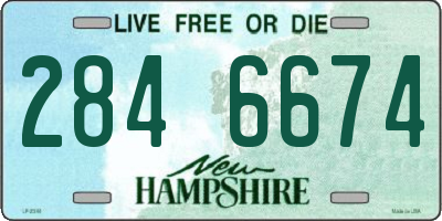 NH license plate 2846674