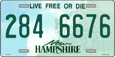 NH license plate 2846676