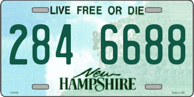 NH license plate 2846688