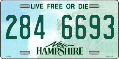 NH license plate 2846693