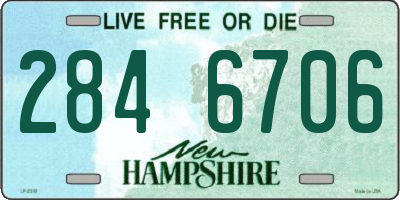 NH license plate 2846706