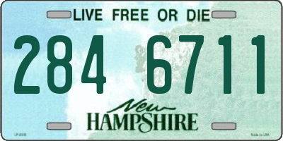 NH license plate 2846711