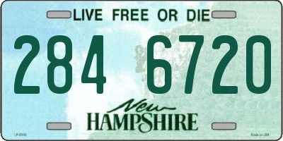 NH license plate 2846720
