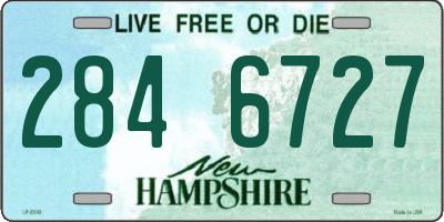 NH license plate 2846727