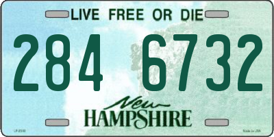 NH license plate 2846732