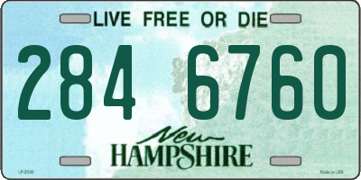 NH license plate 2846760