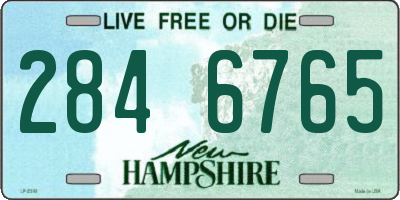 NH license plate 2846765