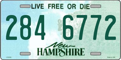 NH license plate 2846772