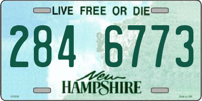 NH license plate 2846773