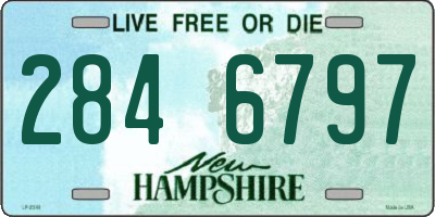 NH license plate 2846797