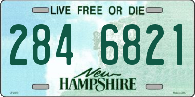 NH license plate 2846821