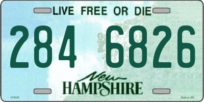 NH license plate 2846826