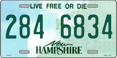NH license plate 2846834