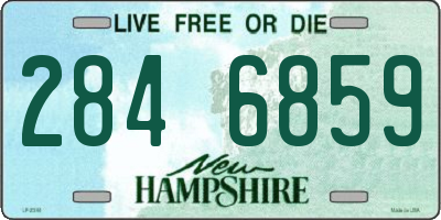 NH license plate 2846859