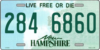 NH license plate 2846860