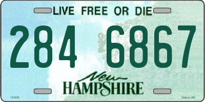 NH license plate 2846867