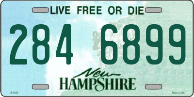 NH license plate 2846899