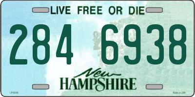 NH license plate 2846938