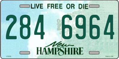 NH license plate 2846964