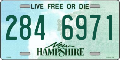 NH license plate 2846971