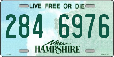 NH license plate 2846976