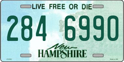 NH license plate 2846990