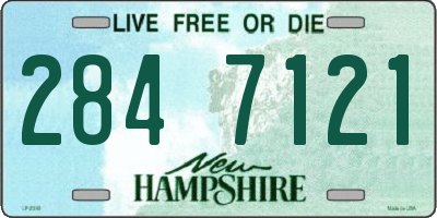 NH license plate 2847121