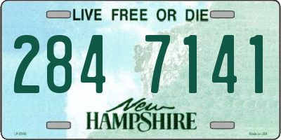 NH license plate 2847141