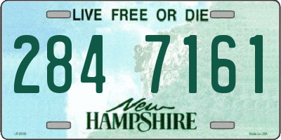 NH license plate 2847161