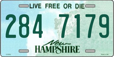 NH license plate 2847179