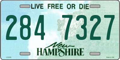 NH license plate 2847327