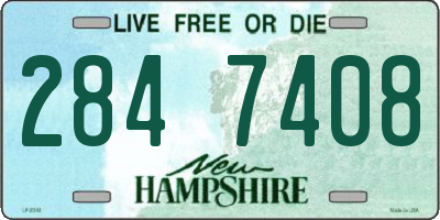 NH license plate 2847408