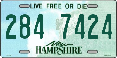 NH license plate 2847424