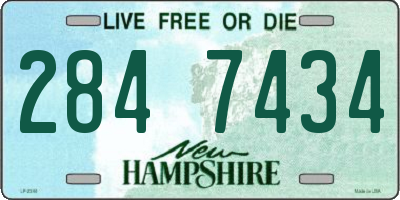 NH license plate 2847434