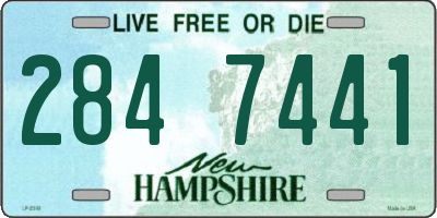 NH license plate 2847441