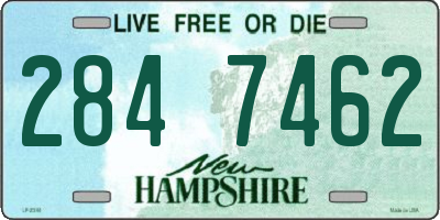 NH license plate 2847462