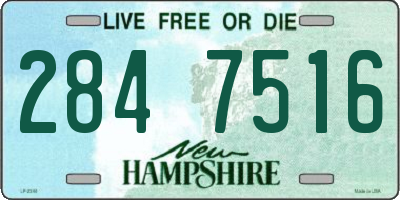 NH license plate 2847516